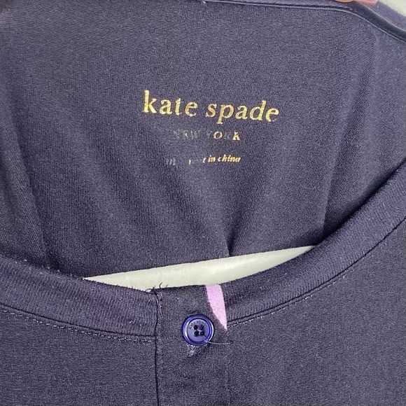 Kate Spade Heart Pajama Sleep Shirt Medium - Picture 2 of 6